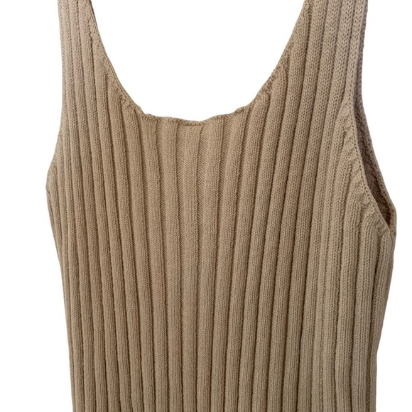 Francescas ALYA | Y2K size Large knit sweater top with buttons sleeveless 90's - Picture 6 of 12